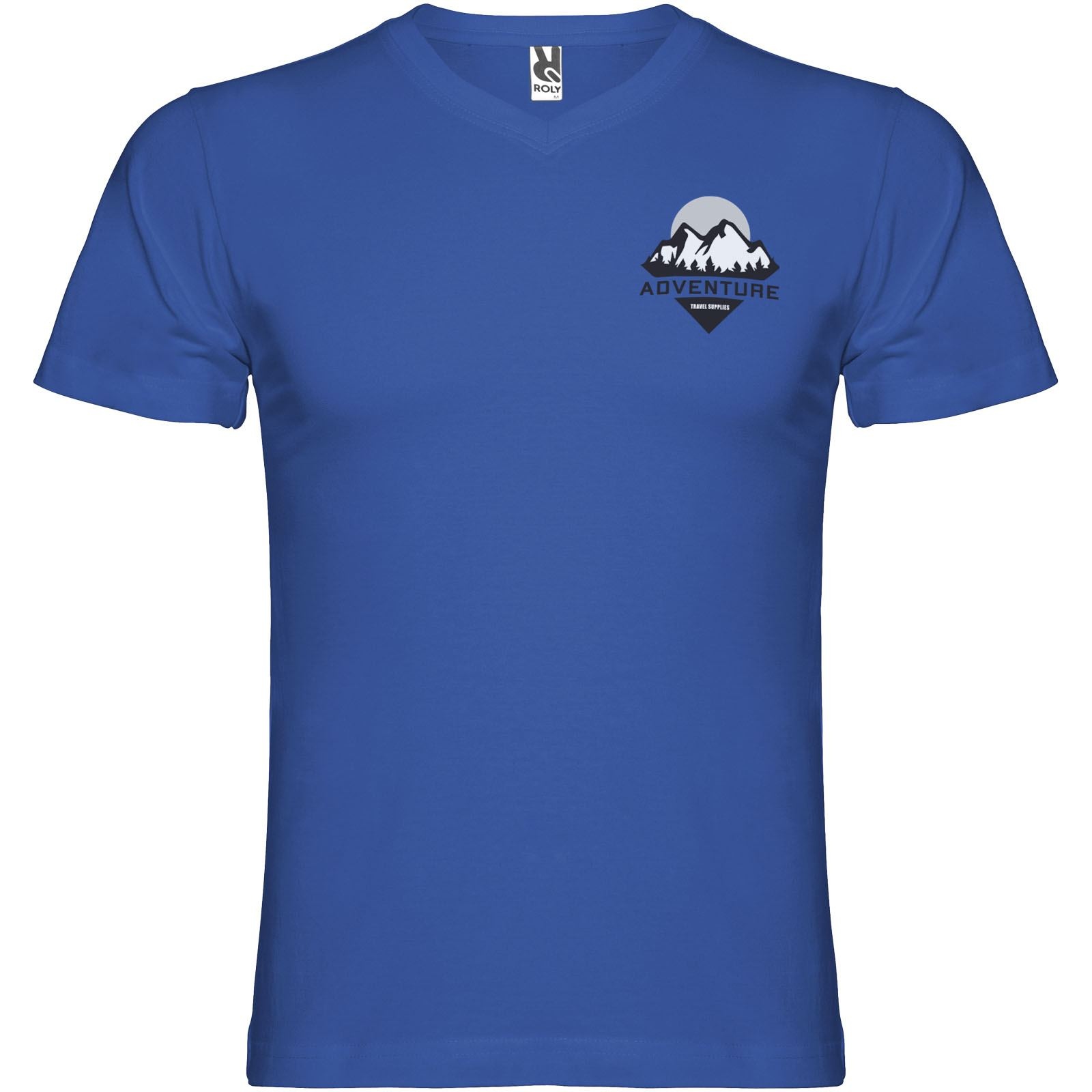 T-shirt Samoyedo à col en V et manches courtes pour homme 14