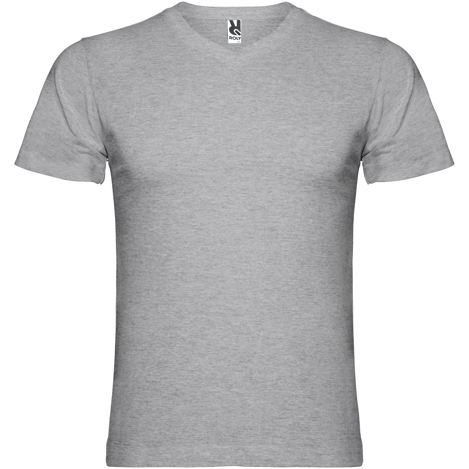 T-shirt Samoyedo à col en V et manches courtes pour homme 4