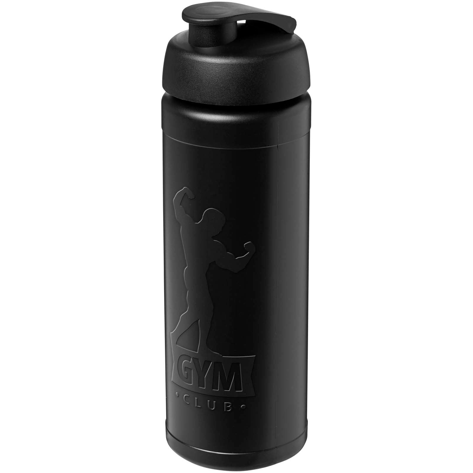 Bouteille de sport Baseline Rise de 750 ml recyclée avec couvercle rabattable 3