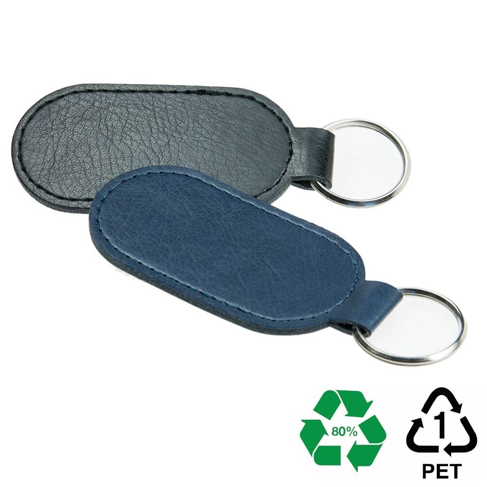 Porte-clé ovale en rPET