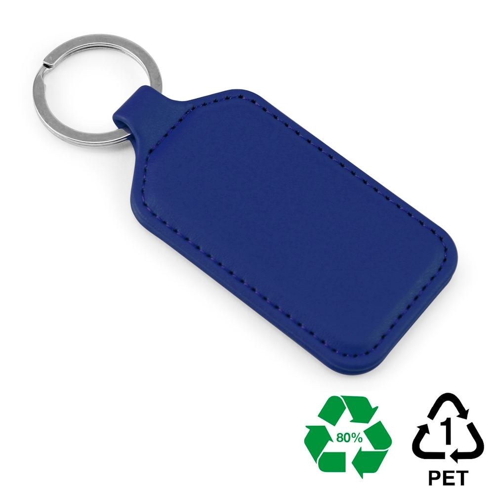 Porte-clé rectangulaire en rPET 4