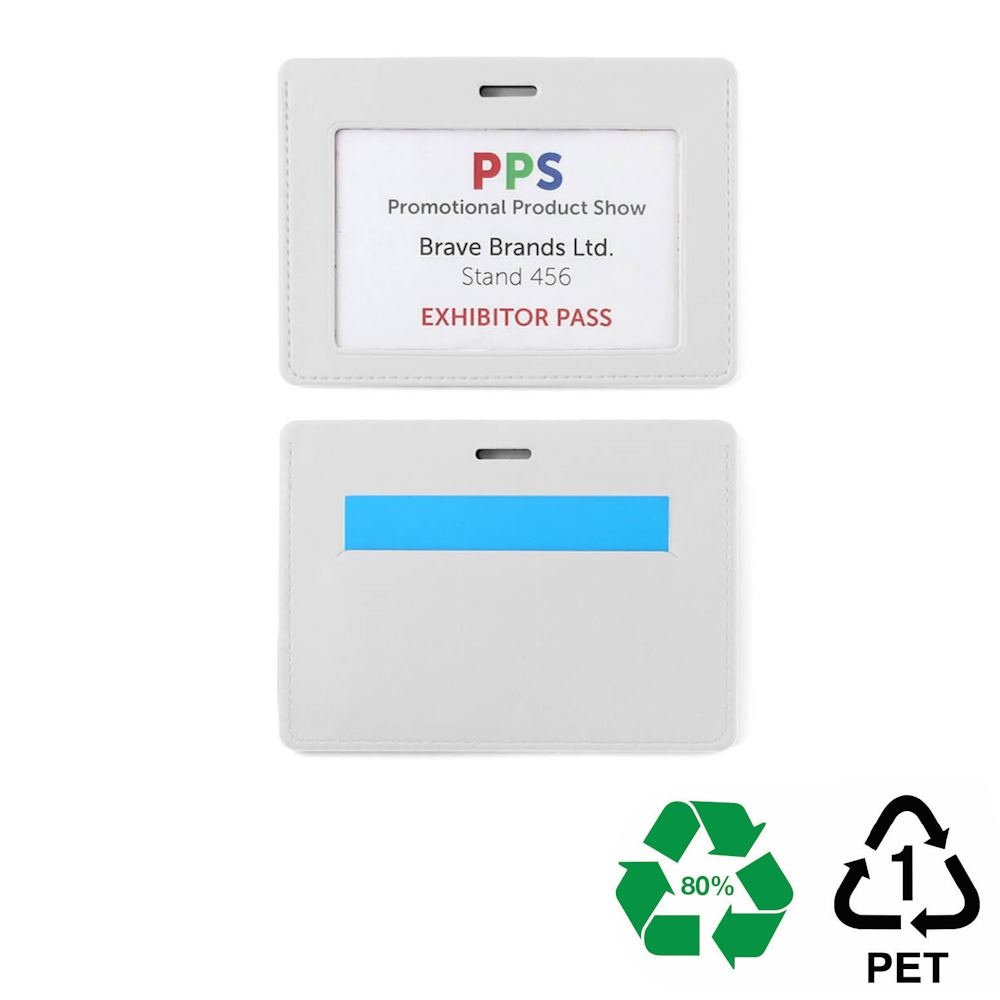 Porte-badge en rPET