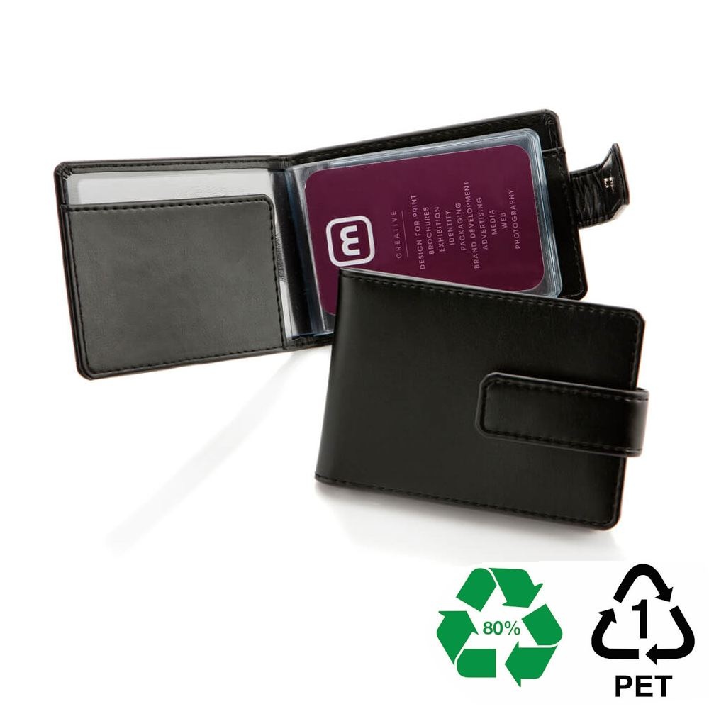 Porte-cartes à feuillets en rPET