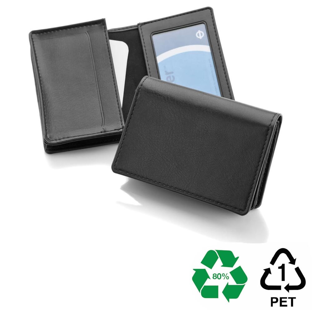 Porte-cartes avec soufflet en rPET