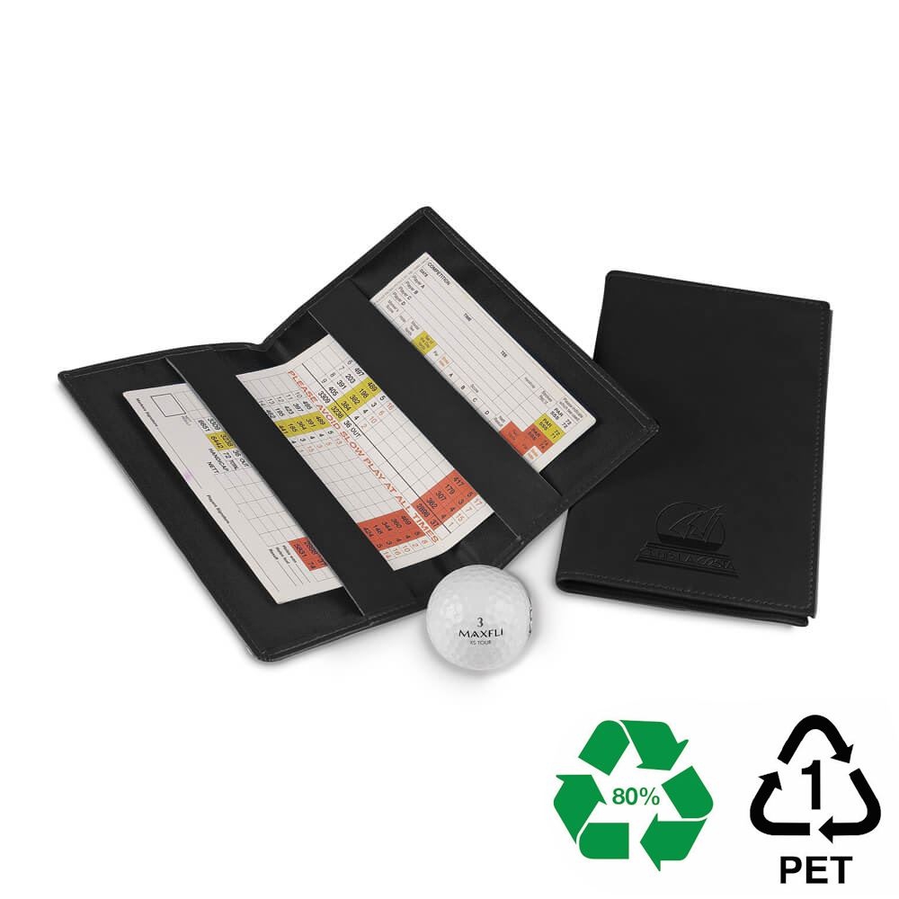 Porte carte score de golf en rPET