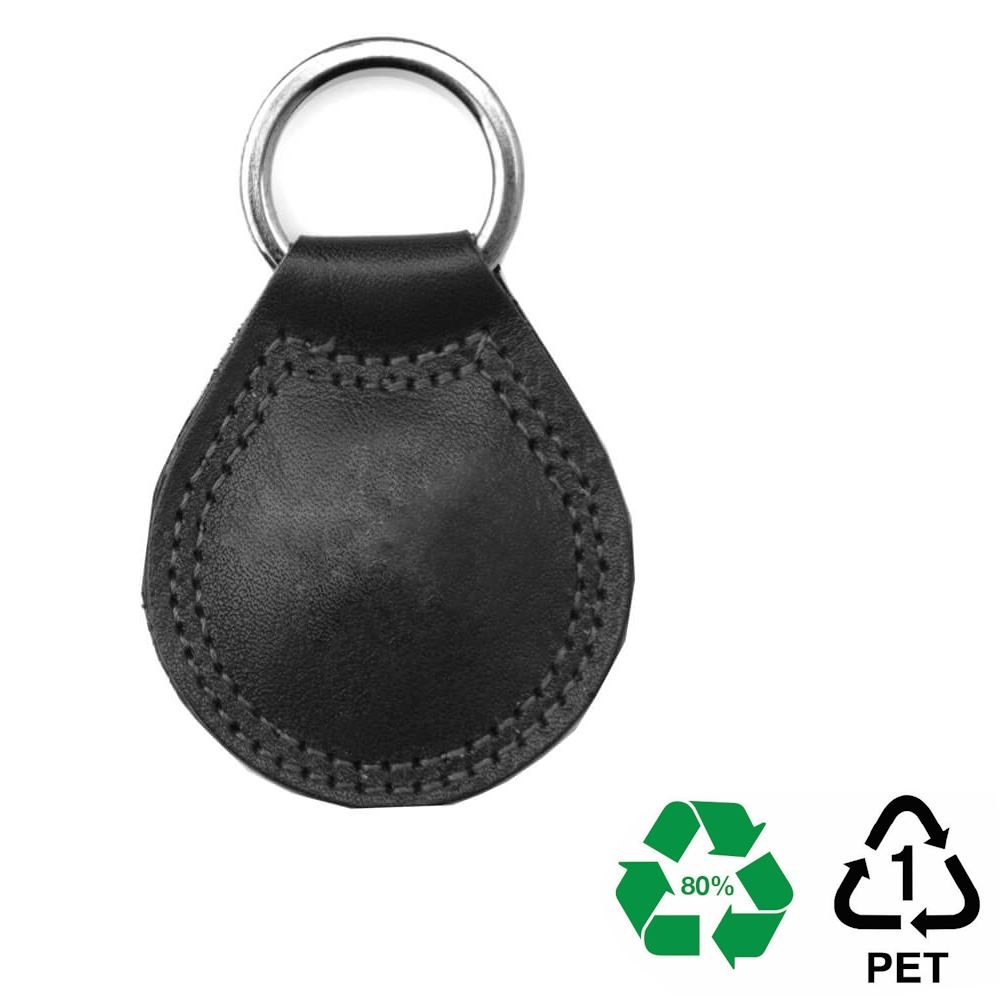 Porte-clé rond en rPET 2