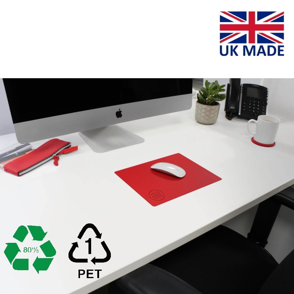 Tapis de souris flexible en rPET