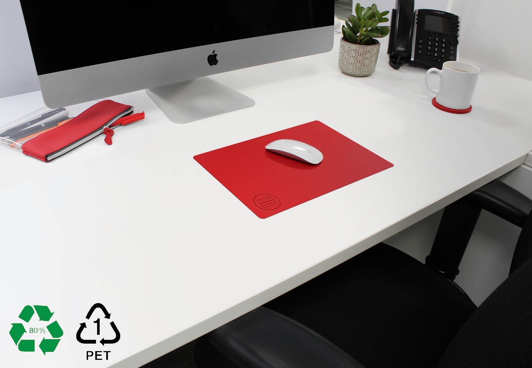 Sous main A4 flexible en rPET