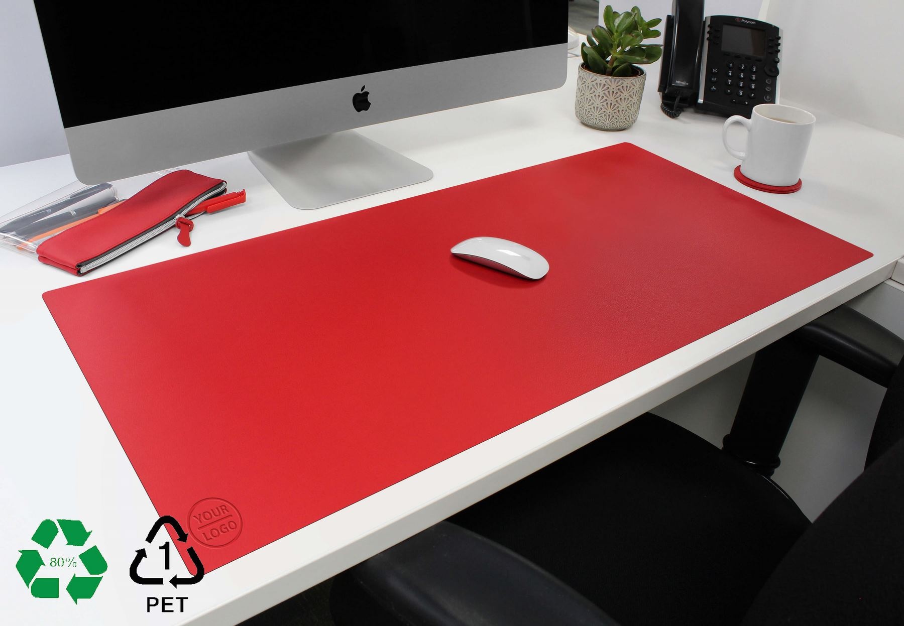 Sous main XXL flexible en rPET 2