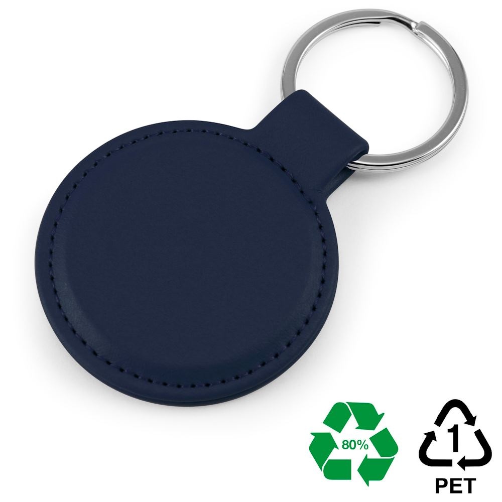 Porte-clé rond en rPET 3