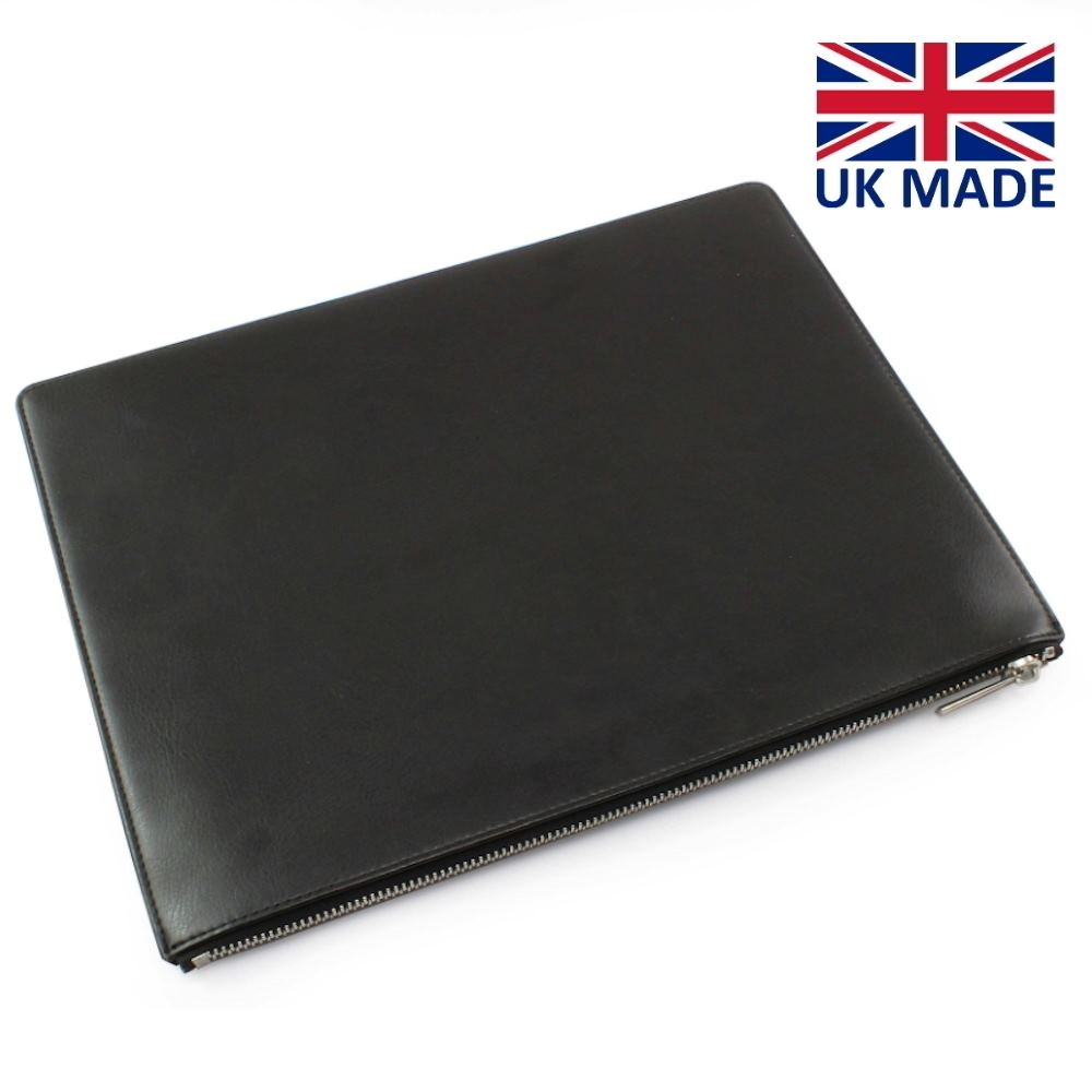Pochette pour PC 15" en cuir recyclé