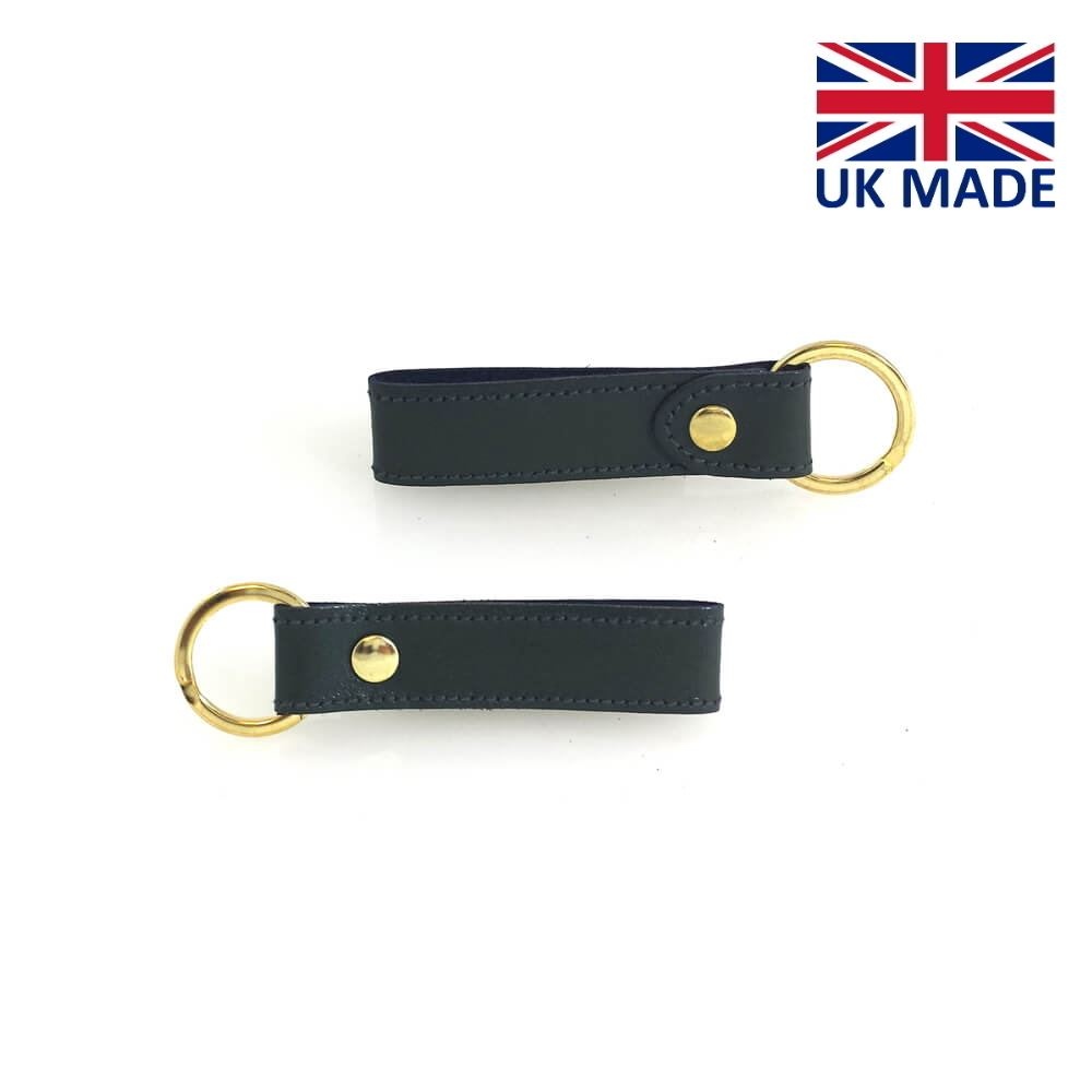 Porte-clé boucle en cuir