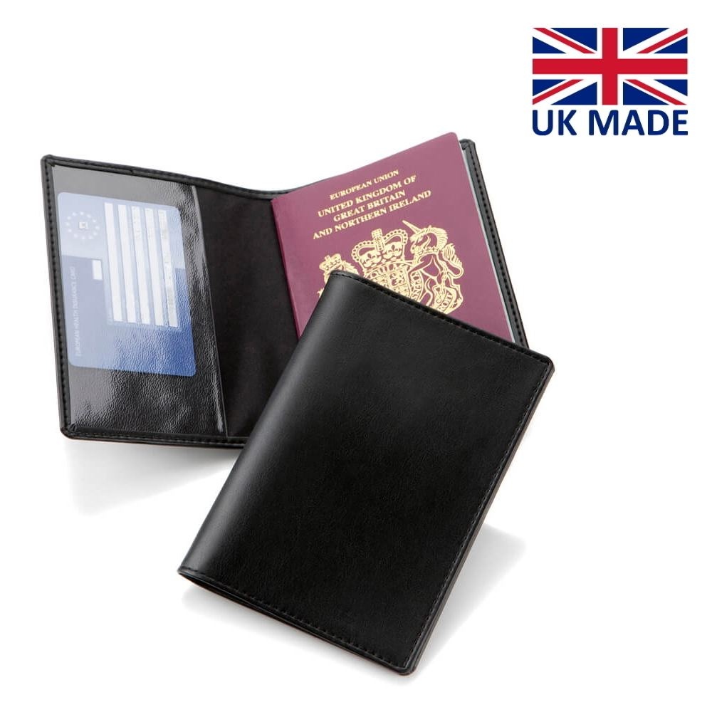 Protège passeport en cuir