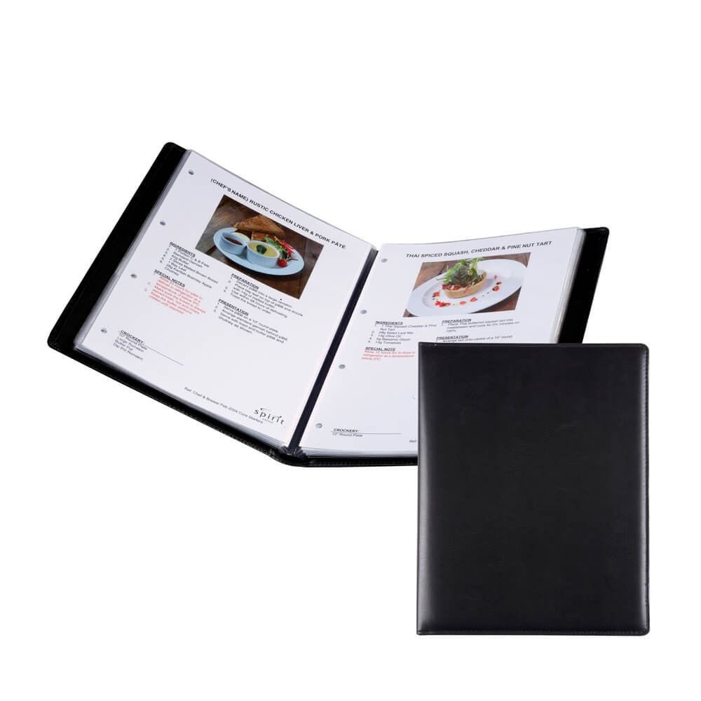 Protège document A4 (4 pochettes) en cuir 2