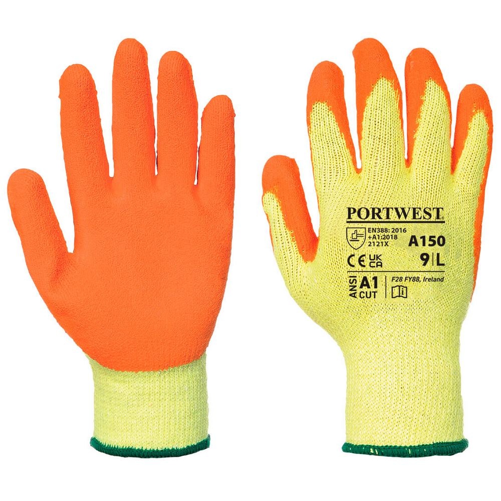 Gant tricoté enduit Latex (Pack 12pcs) 4