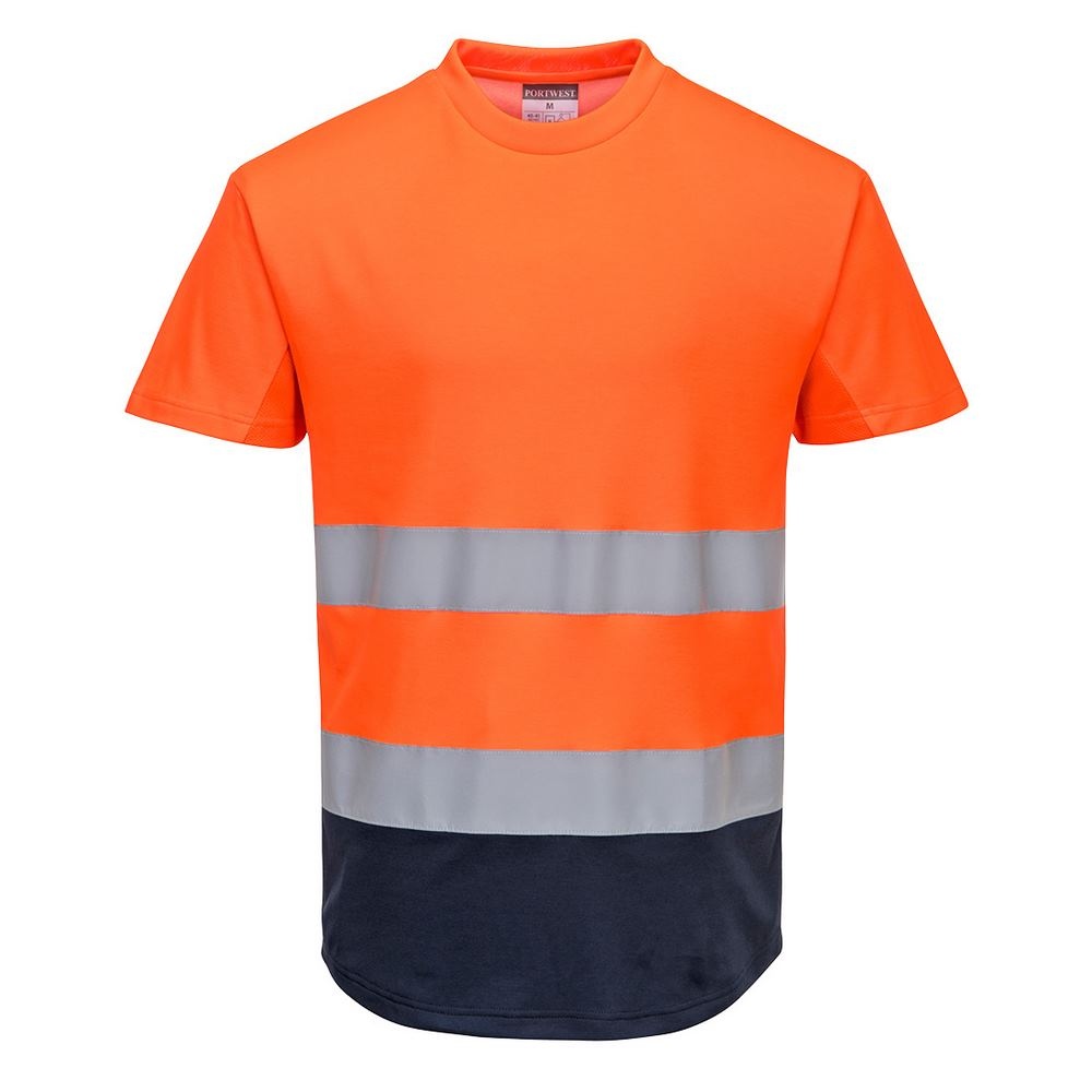 Tee-shirt Mesh bicolore 2