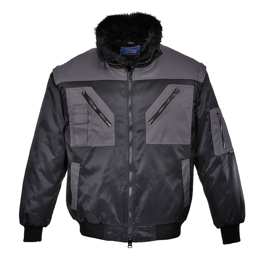 Blouson Pilote bicolore 3