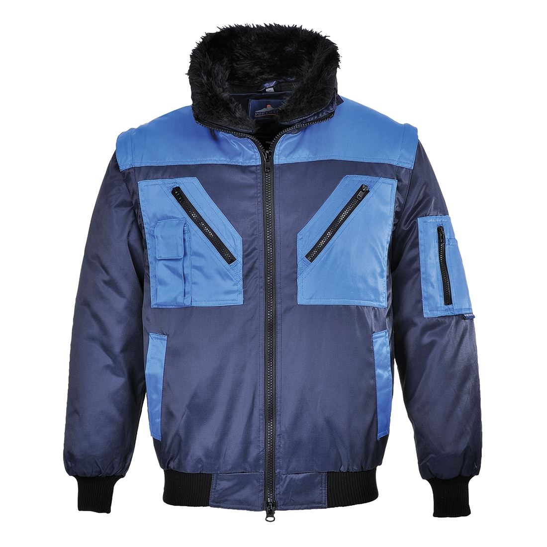 Blouson Pilote bicolore 4