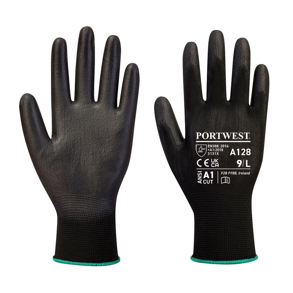GANT ENDUIT PU PAUME SS LATEX 65% Polyester, 34% Coton
