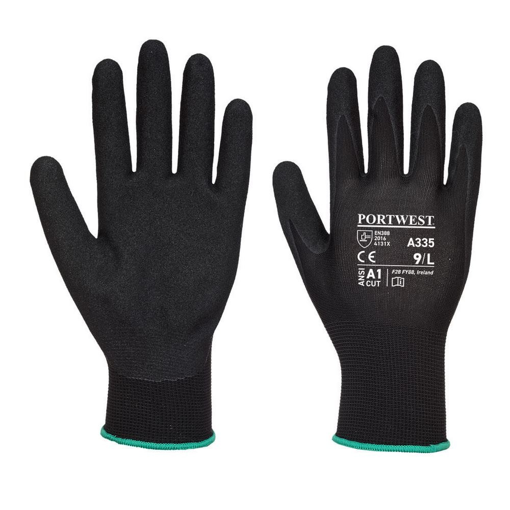 GANT DERMI-GRIP NPR15 NITRILE SABLÉ 2