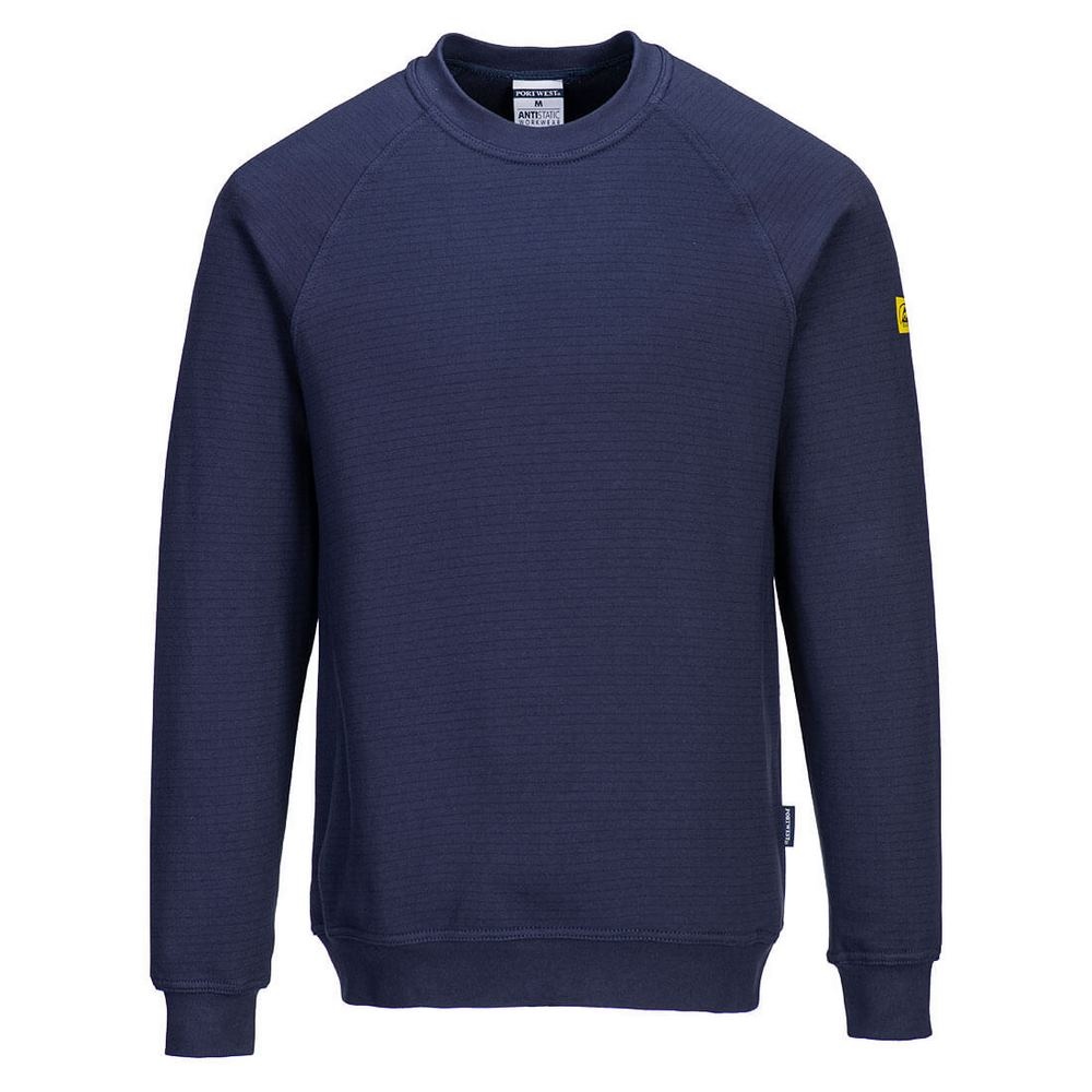 SWEAT SHIRT ANTI STATIQUE ESD 65% Polyester 3