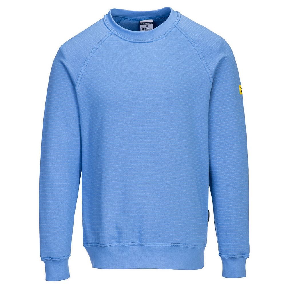 SWEAT SHIRT ANTI STATIQUE ESD 65% Polyester