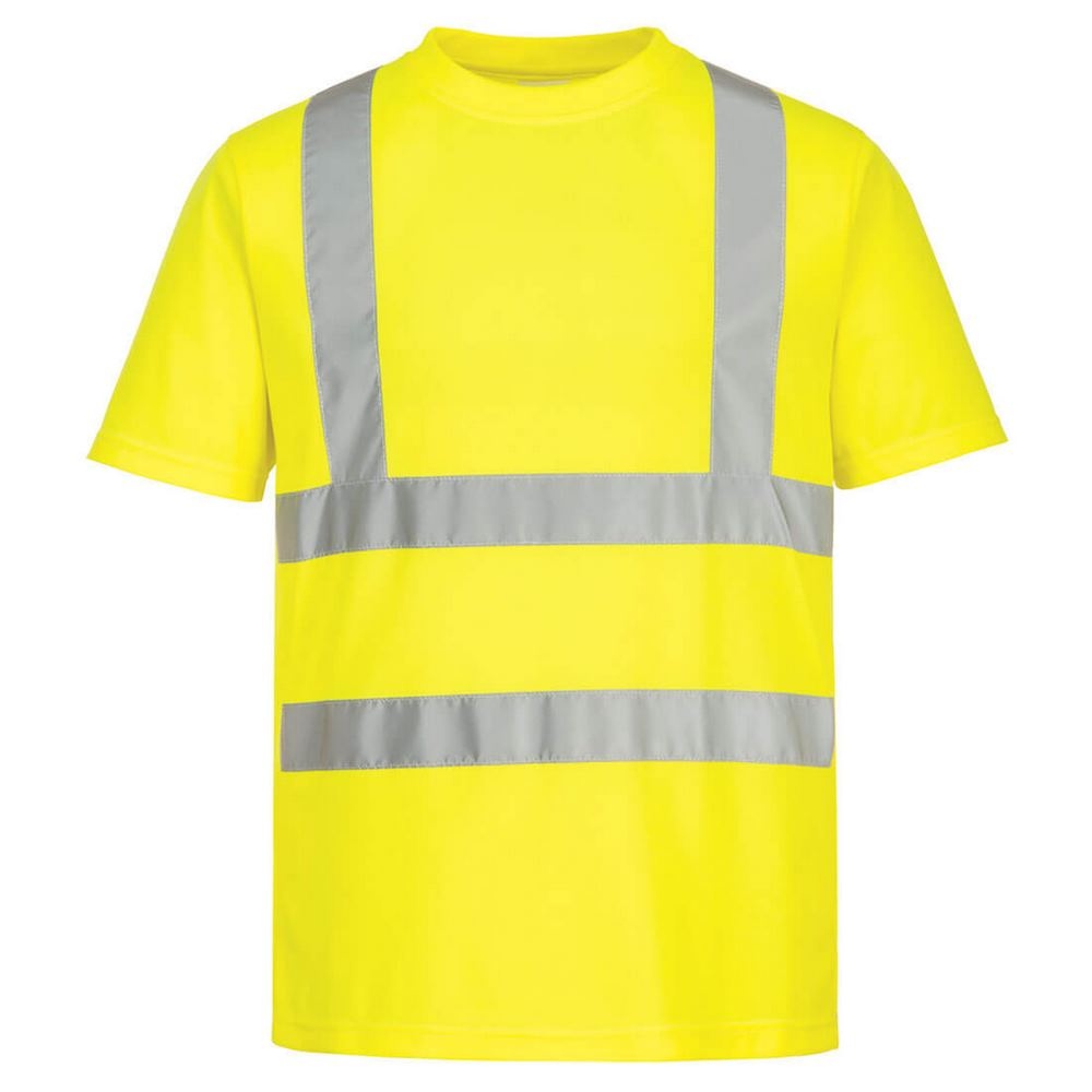 ECO HI-VIS T-SHIRT  (PK6) 100% polyester,190T 3