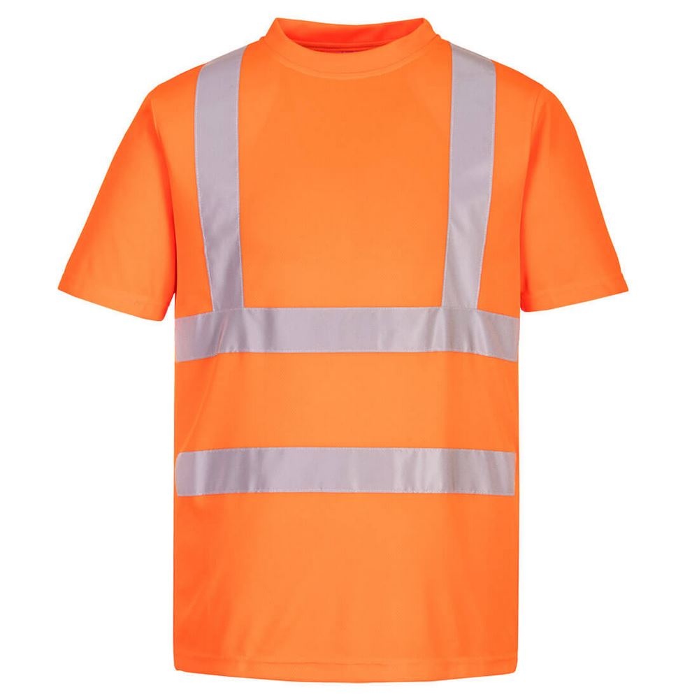 ECO HI-VIS T-SHIRT  (PK6) 100% polyester,190T