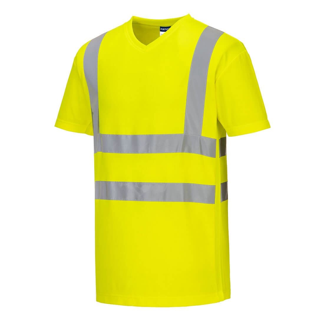 T-SHIRT COL V EMP LATÉRAUX MAILLE AÉRÉE 3