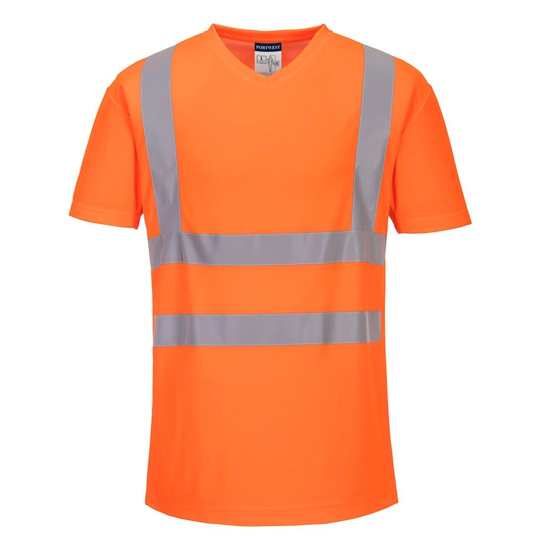 T-SHIRT COL V EMP LATÉRAUX MAILLE AÉRÉE