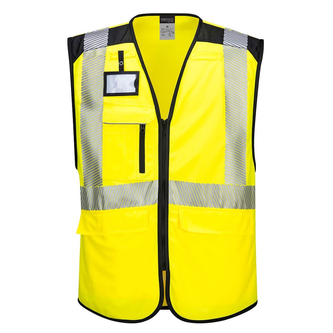 Gilet Multipoches haute-visib 65% Polyester