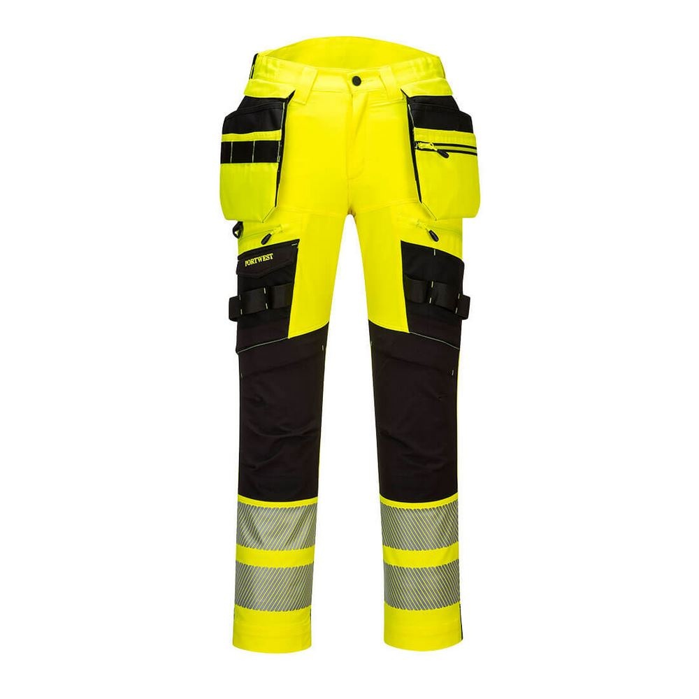 Pantalon DX4 haute-Visibilité poches flottantes démontables 3
