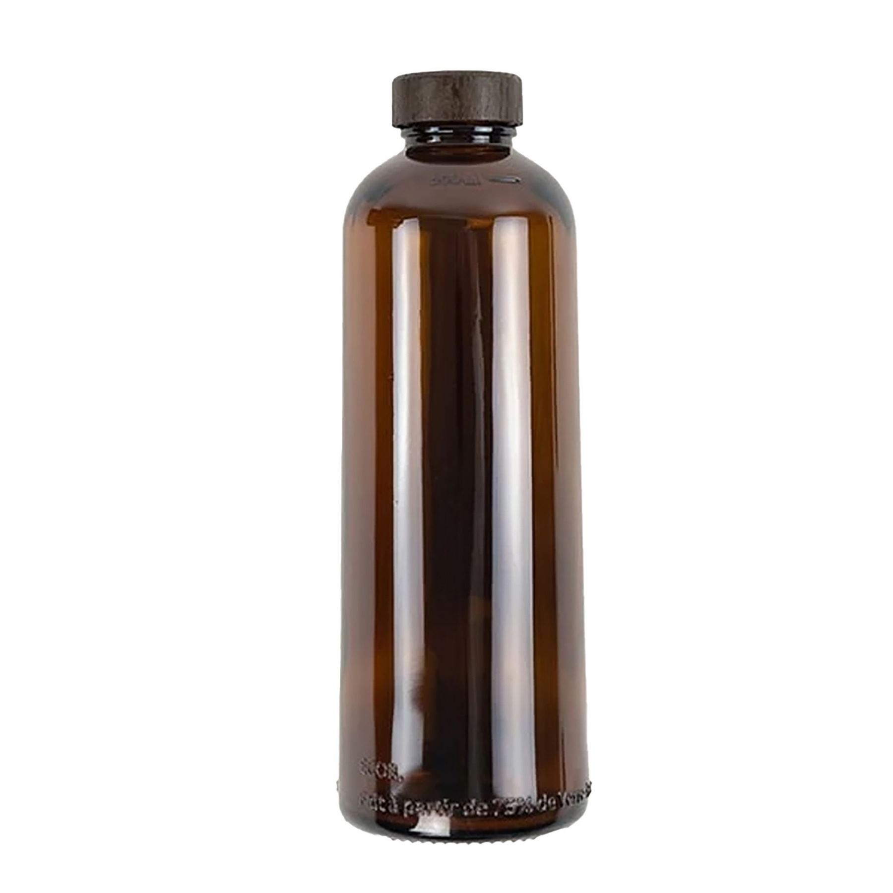 Bouteille verre 600mL et housse liège - ECOB 13