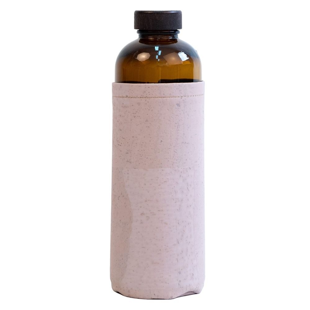 Bouteille verre 600mL et housse liège - ECOB 5
