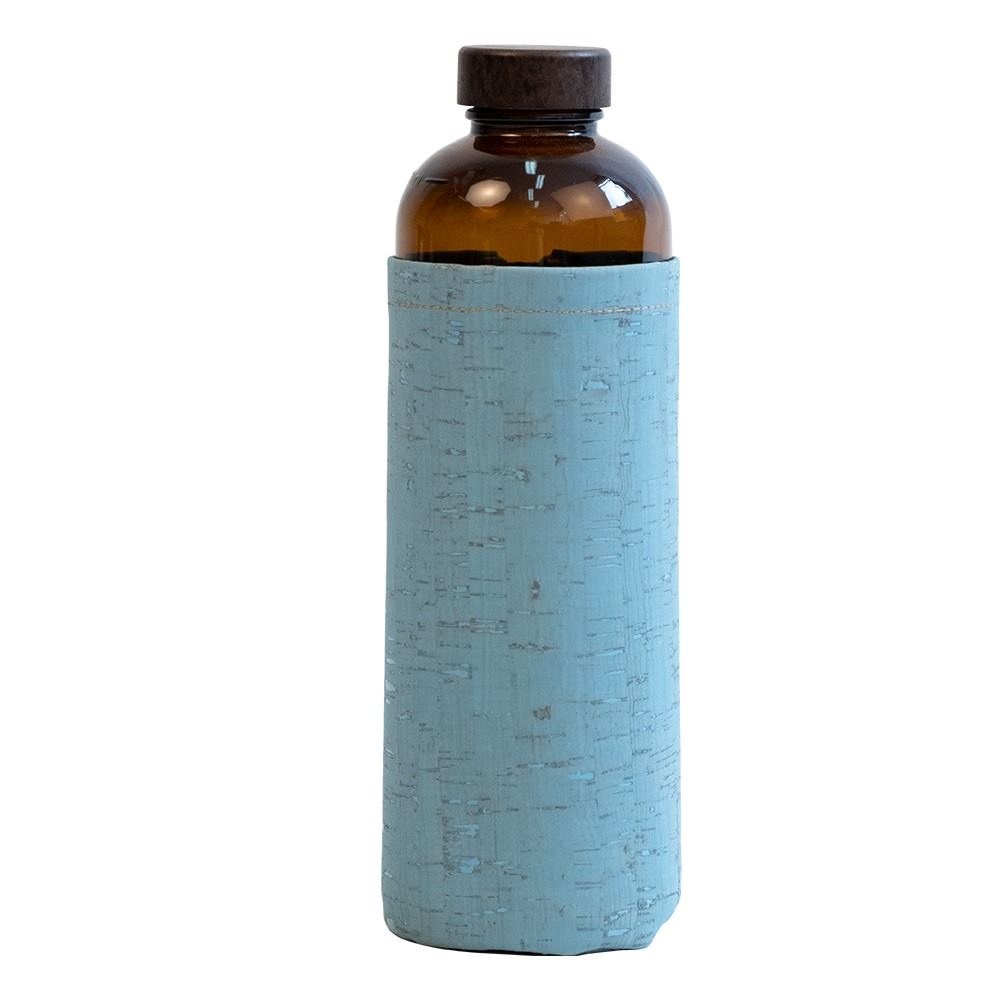 Bouteille verre 600mL et housse liège - ECOB 12