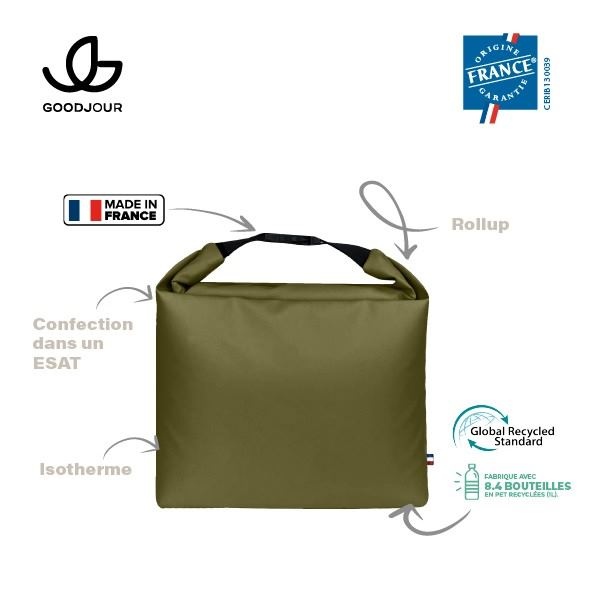 Sac isotherme Rolltop fabriqué en FRANCE - GOODJOUR 8