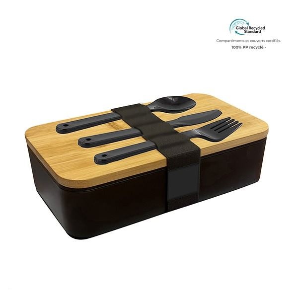 LunchBox 1 compartiement et couverts - Environnement &amp; Nature
