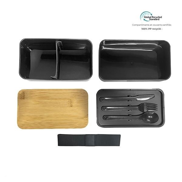 LunchBox 2 compartiments et couverts - Environnement &amp; Nature 4