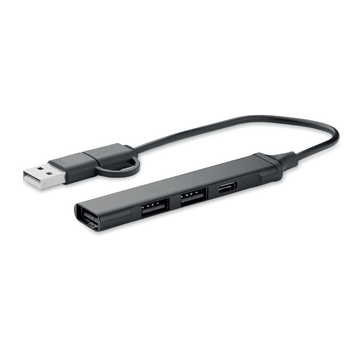 CURRENT - Hub USB 4 ports 19 cm