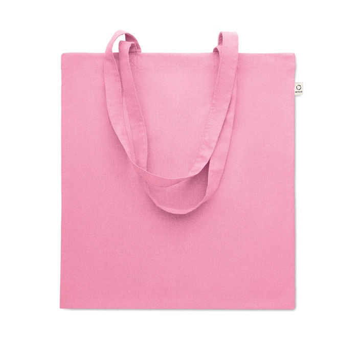 Sac shopping en coton recyclé - VIVEKA COLOUR 12