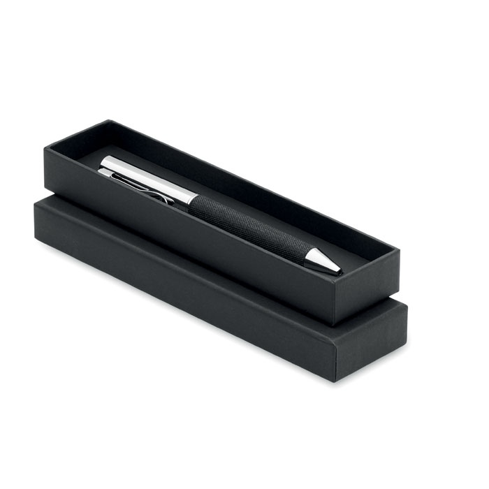 Stylo bille twist métal +boîte - SCRIBI 2