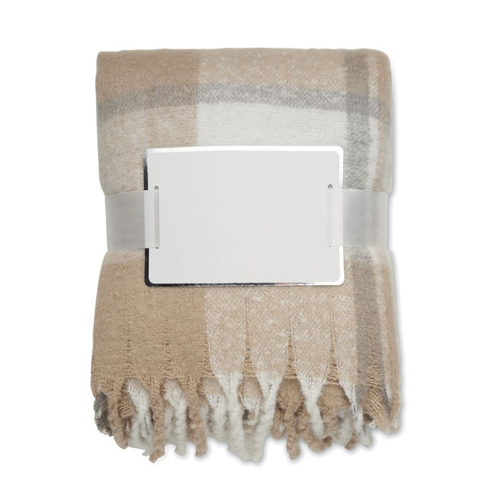 Couverture en mohair à carreaux - QUET 5