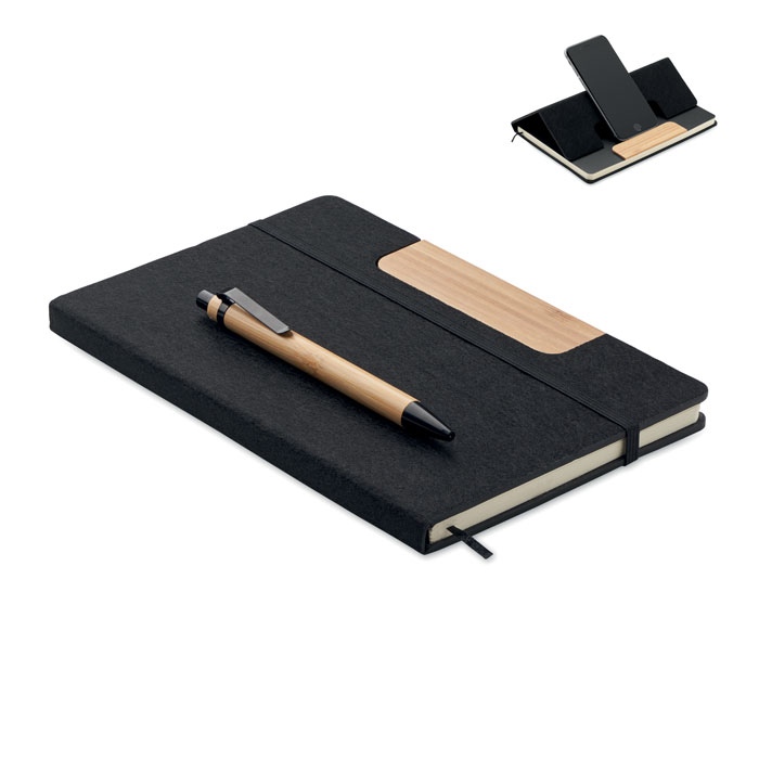 Carnet A5 RPET et stylo - NOTEMIX