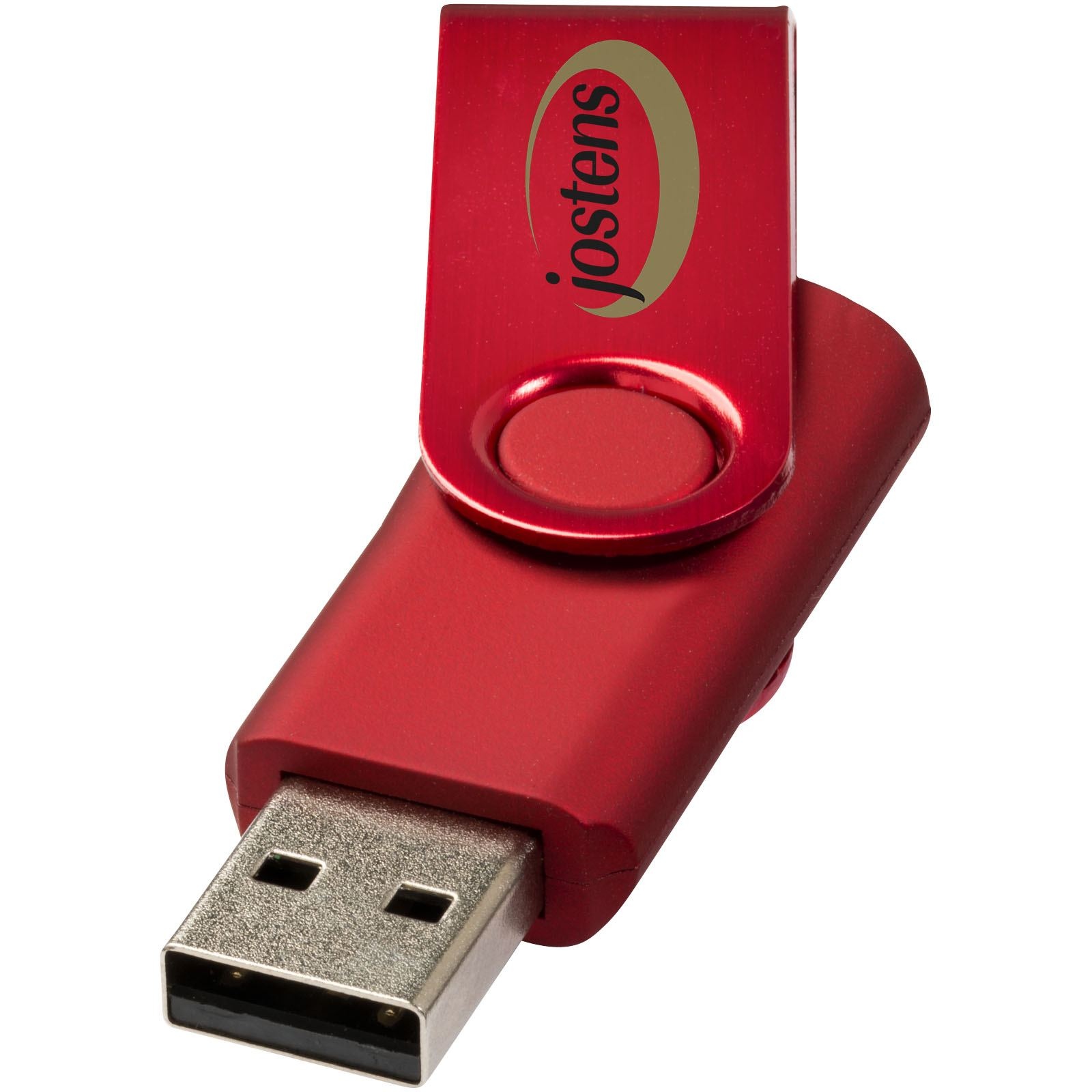 Clé USB rotative métallisée 21