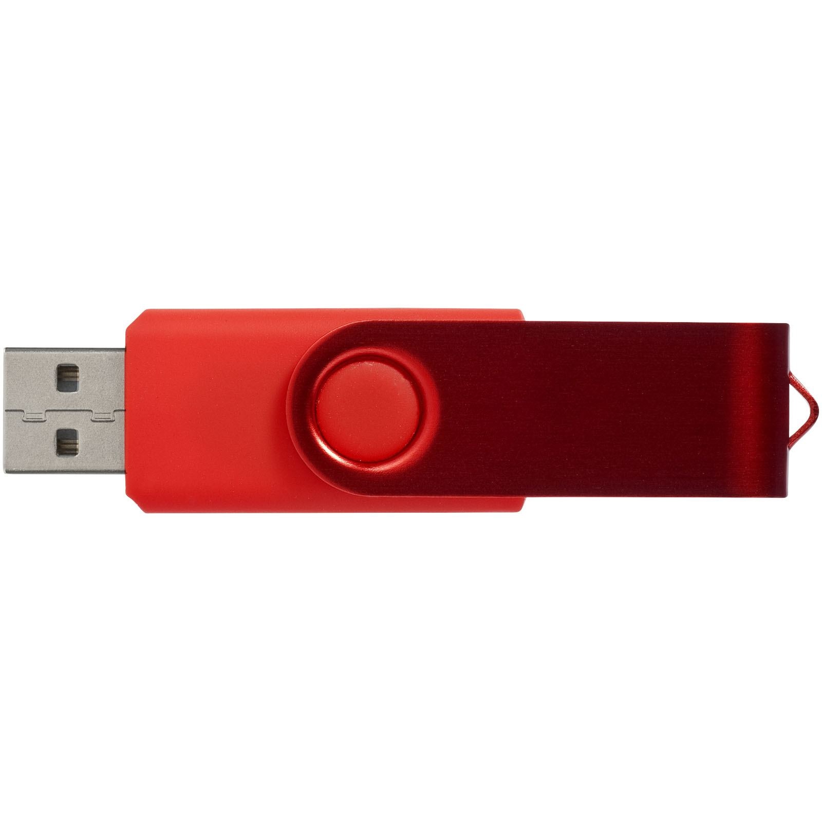 Clé USB rotative métallisée 25