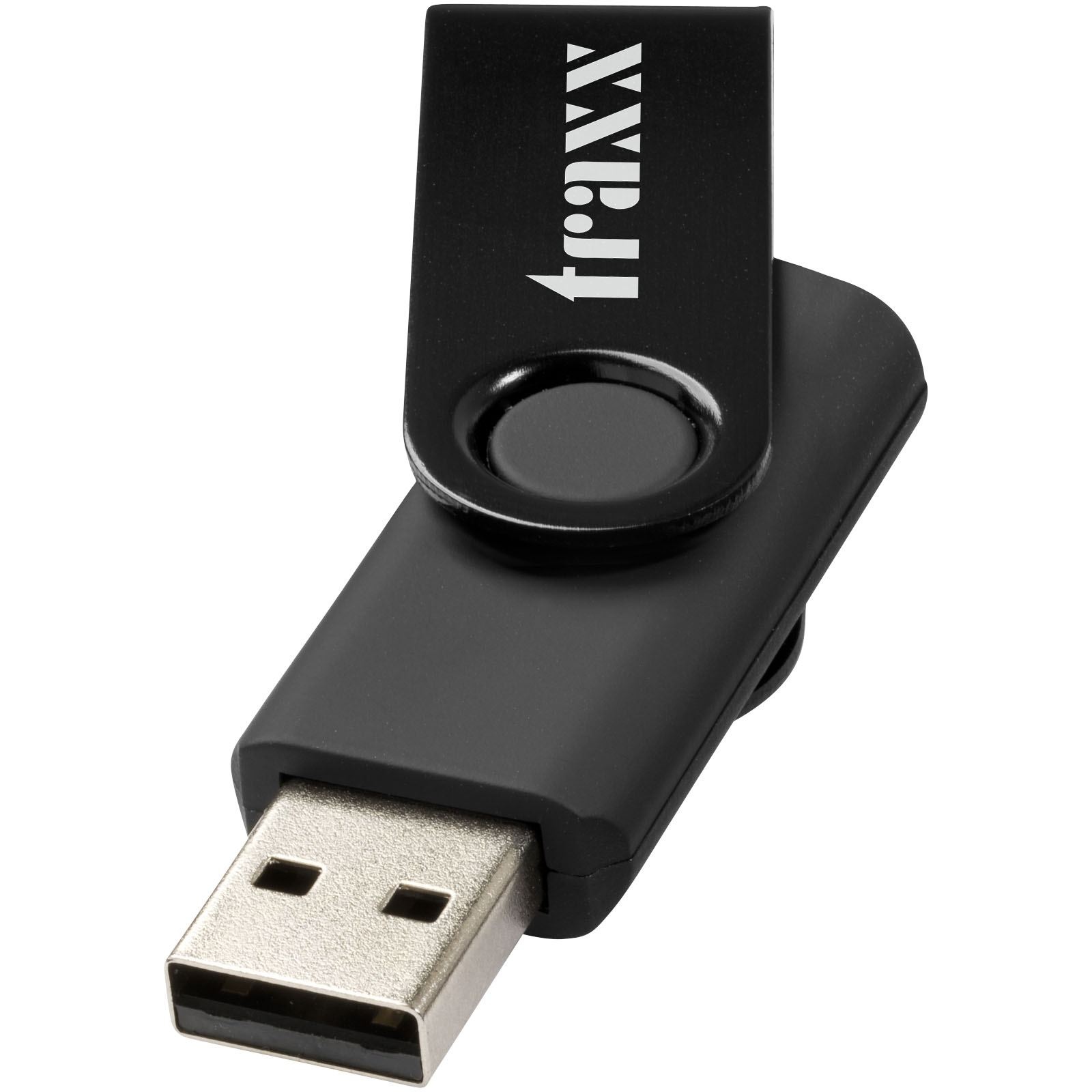 Clé USB rotative métallisée 16