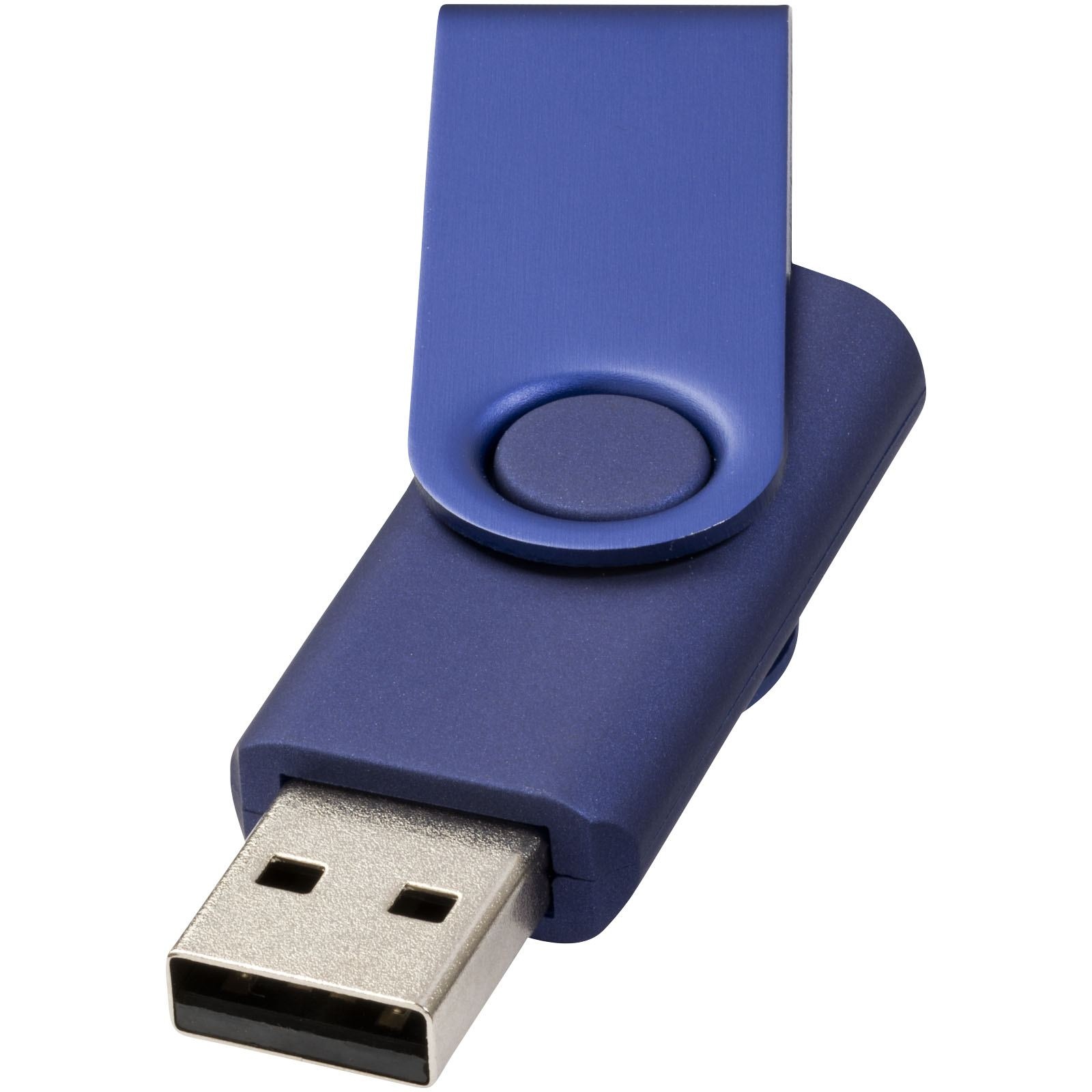 Clé USB rotative métallisée 3