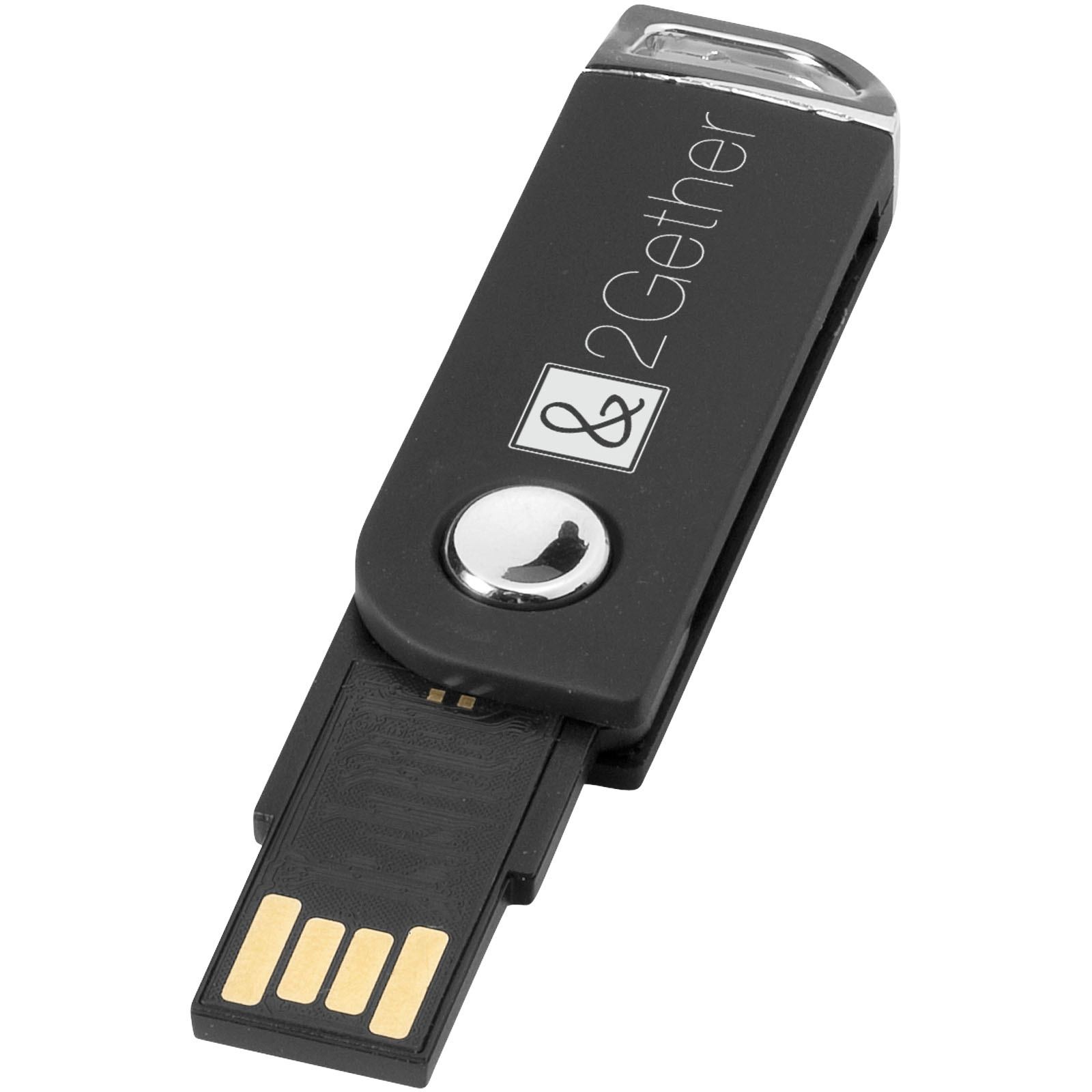 Clé USB pivotante rectangulaire 10