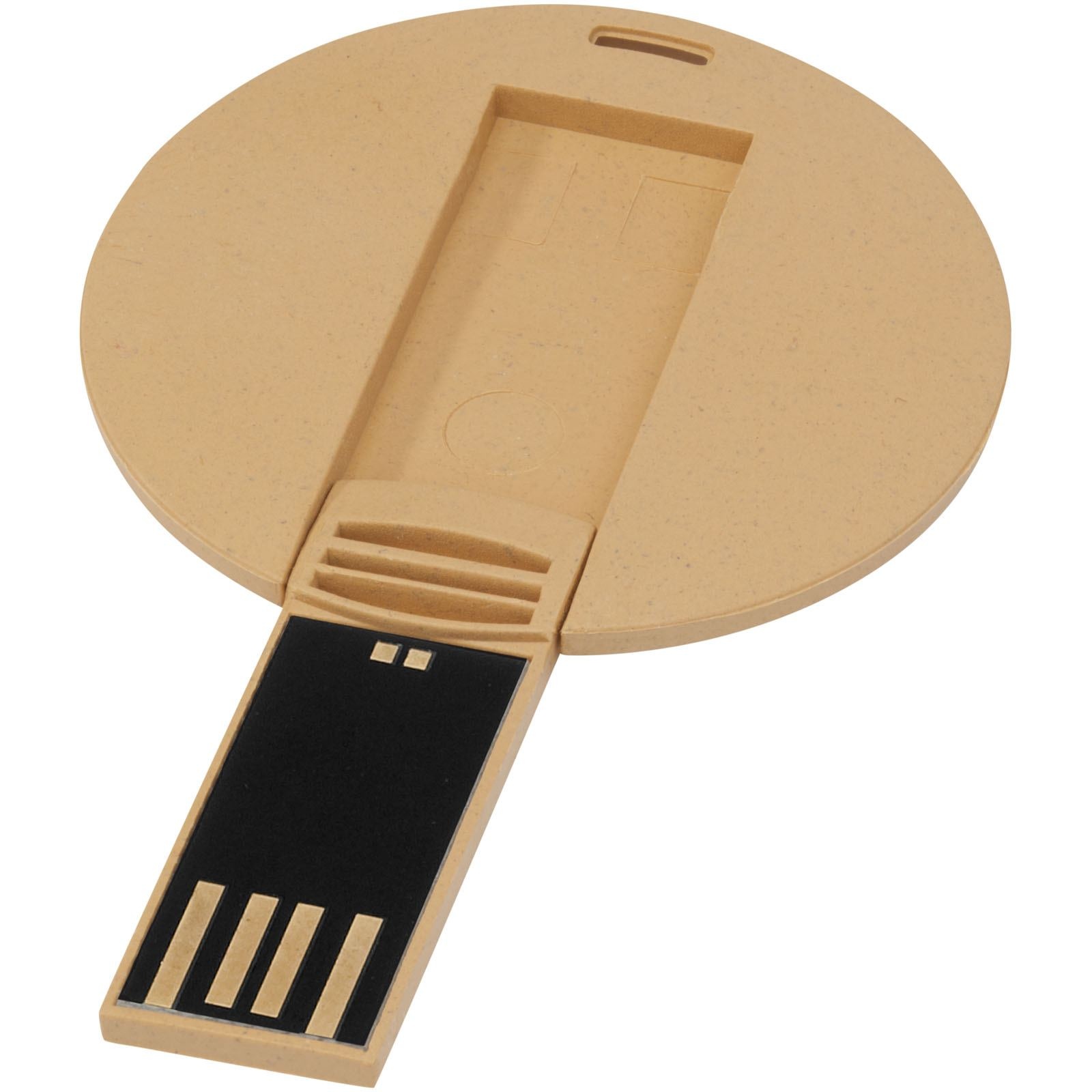 Clé USB biodégradable ronde 2