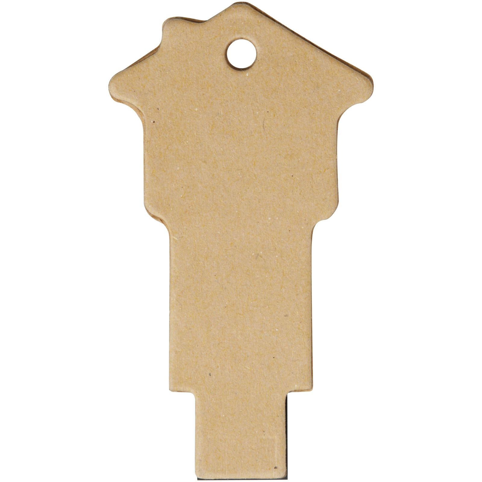 Clé USB 2.0 en papier recyclé en forme de maison 5